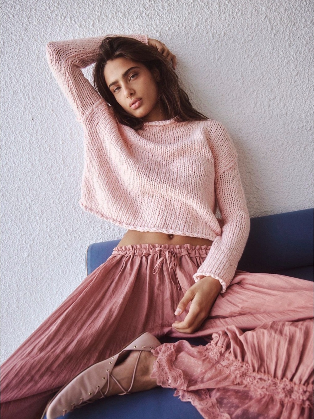 Free people Opal Rollneck Knit Sweater